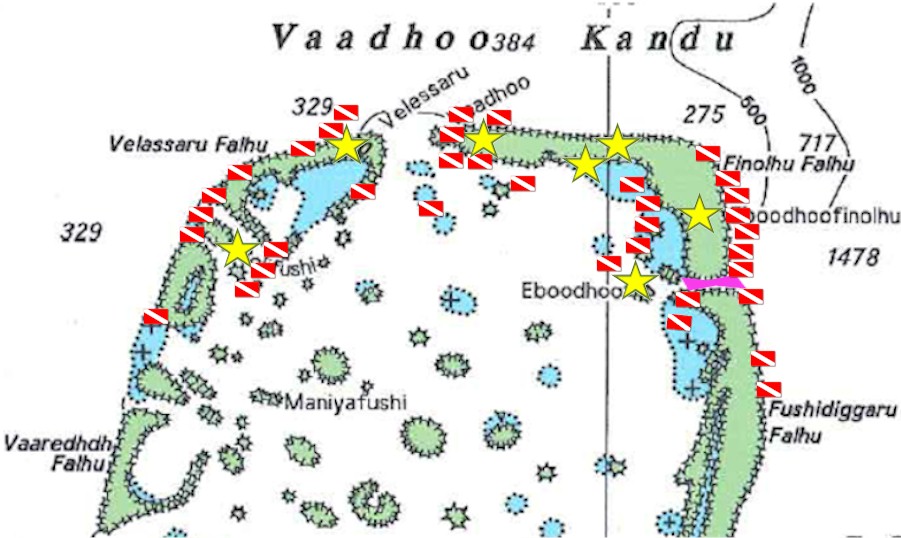 South Male atoll map