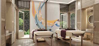Photo of a resort spa treatment room