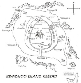 Map of resort