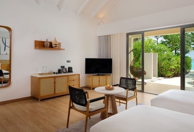 Interior photo of resort villa