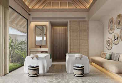 Photo of a resort spa treatment room