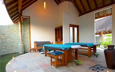 Photo of a resort spa treatment room