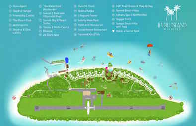 Map of resort