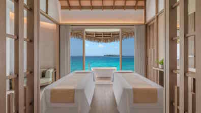 Photo of a resort spa treatment room