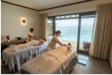 Photo of a resort spa treatment room