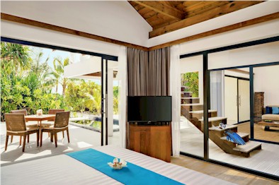 Interior photo of resort villa