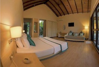 Interior photo of resort villa