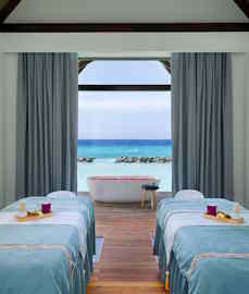 Photo of a resort spa treatment room