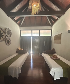 Photo of a resort spa treatment room