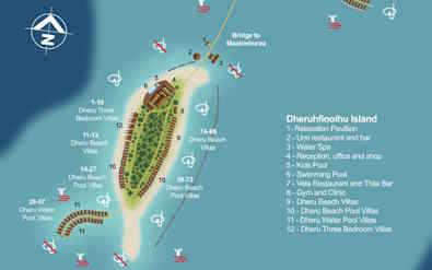 Map of resort