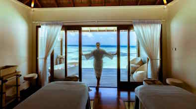 Photo of a resort spa treatment room