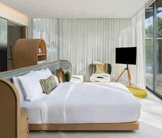 Interior photo of resort villa