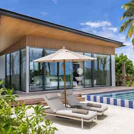 Front exterior photo of resort villa